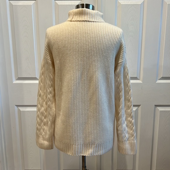 NAP Cashmere Blend Turtleneck Sweater - Picture 3 of 8